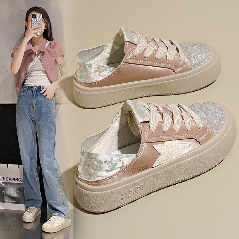 New Design Women's Casual Shoes Canvas Soft Thick Sole Comfortable fashion