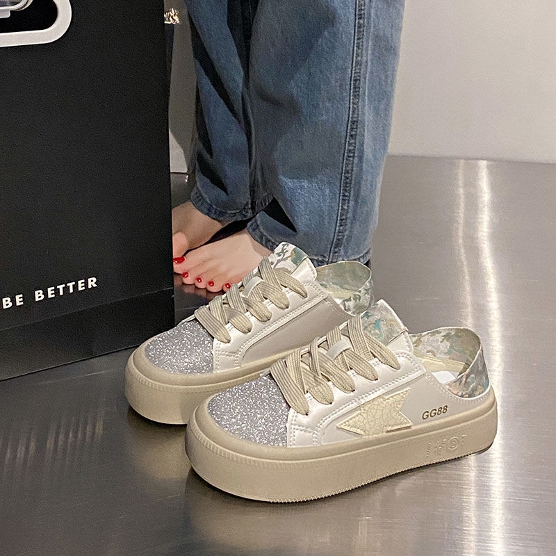 New Design Women's Casual Shoes Canvas Soft Thick Sole Comfortable fashion