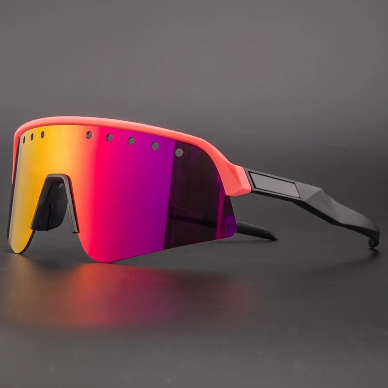 Cycling Glasses Bicycle Mountain Bike Mens Sunglasses Outdoor Sports Running Womens Eyewear Polarized MTB Goggles 3 Lenses 240603