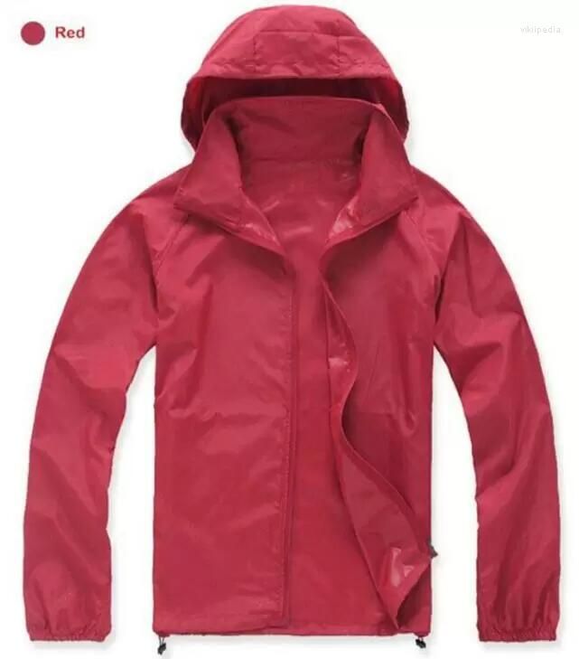 Mens Jackets 2023 Summer Womens Rain Jacket Coats Outdoor Casual Hoodies Windproof And Waterproof Sunsn Face Black Drop Delivery Appar Dhxqj