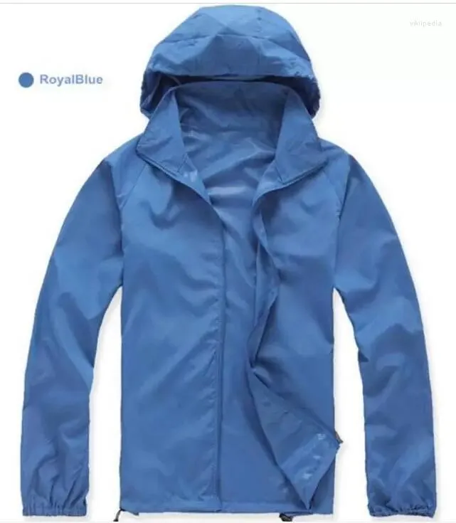 Mens Jackets 2023 Summer Womens Rain Jacket Coats Outdoor Casual Hoodies Windproof And Waterproof Sunsn Face Black Drop Delivery Appar Dhxqj