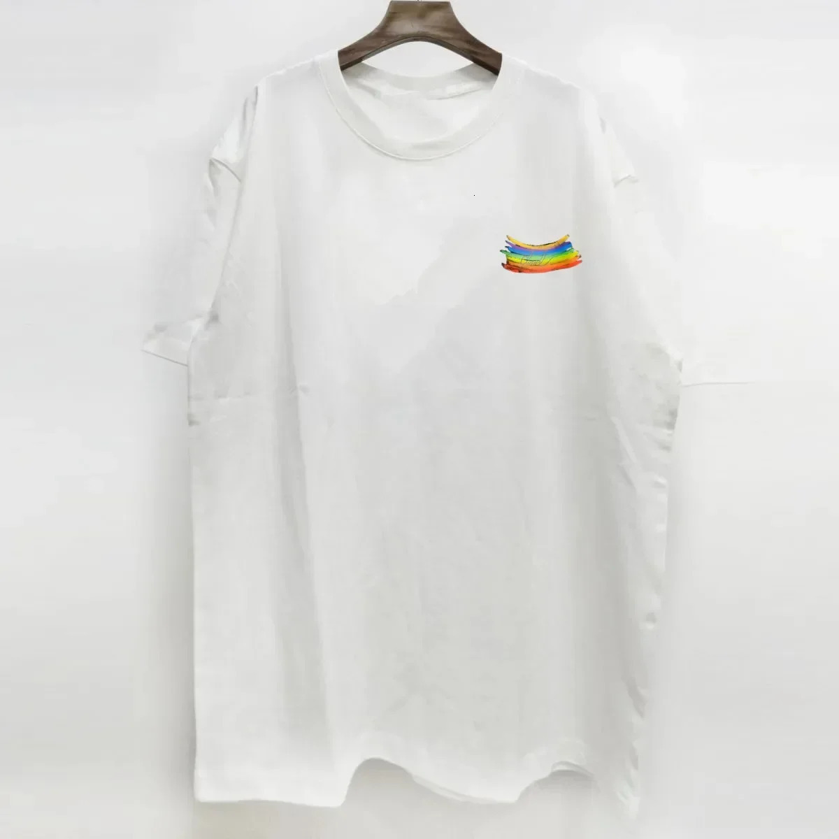 Mens and womens cotton casual T-shirt breathable and quick drying odorless anti-itch American size basic Summer 240530