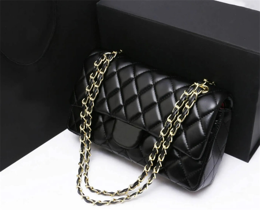 Designer Bags Shoulder Chain Clutch Flap Tote Bag Wallet Check Purse Double Letter Solid Hasp Waist Square Stripes Women s Handbags Female backpack