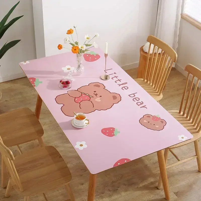 Pvc Transparent Table Cloths for Dining Taantel Antimanchas Impermeable Tela UCMN01
