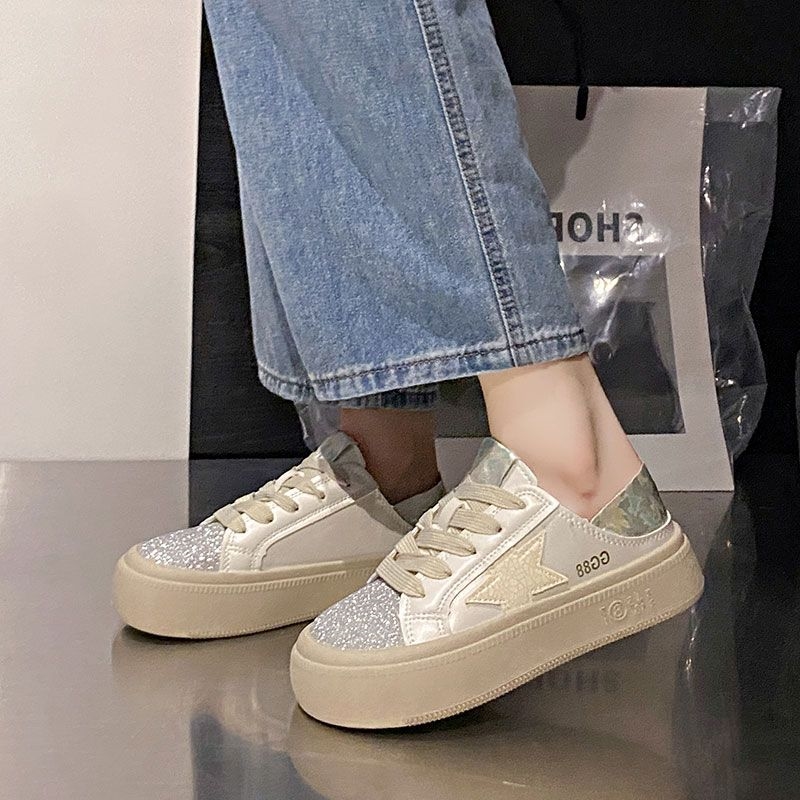 New Design Women's Casual Shoes Canvas Soft Thick Sole Comfortable fashion