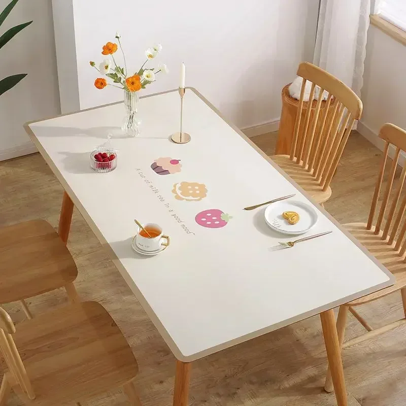 Pvc Transparent Table Cloths for Dining Taantel Antimanchas Impermeable Tela UCMN01