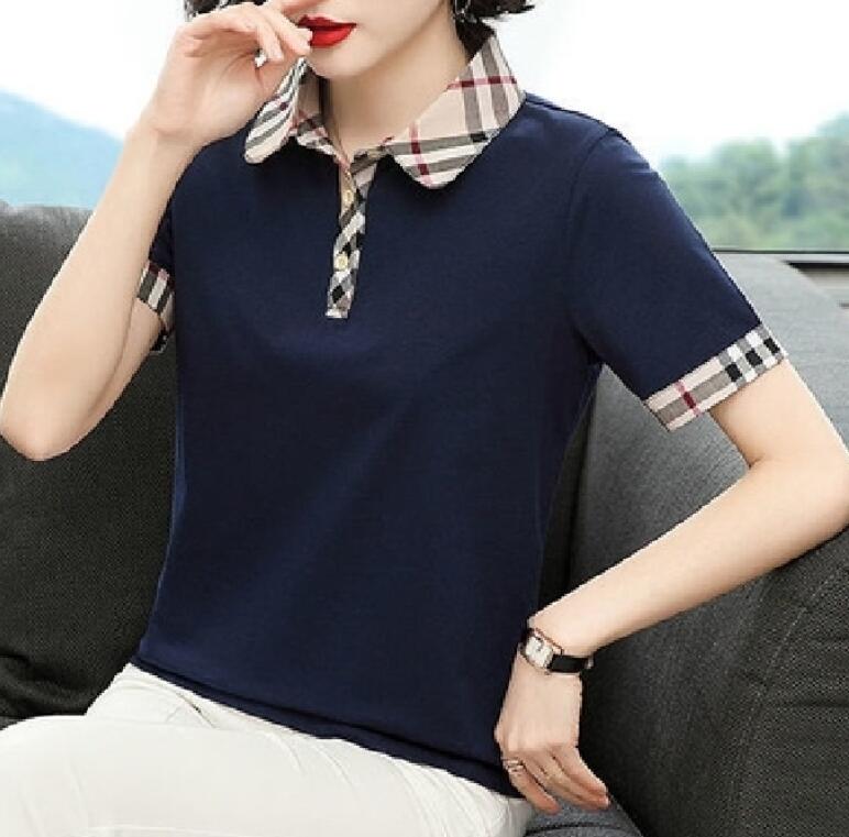 Designer T-shirts luxury Women Summer Top Shirts Tees Woman T-shirts Cotton Ladies Femme Clothes Asian Size Clothing