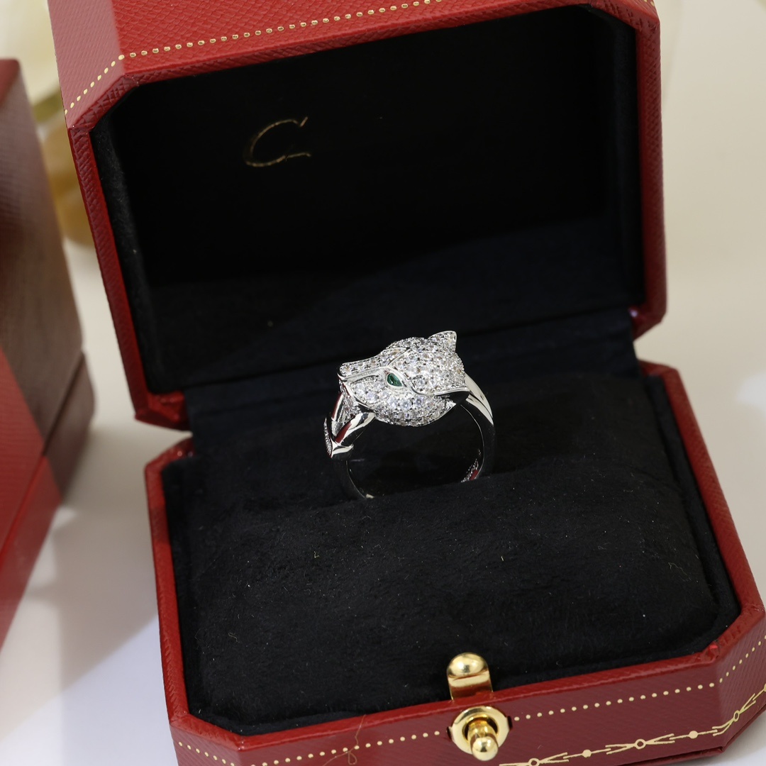 With Side Stones Three in one ring blue turquoise flowers with box women gift lady Party fashion accessories black white R250425