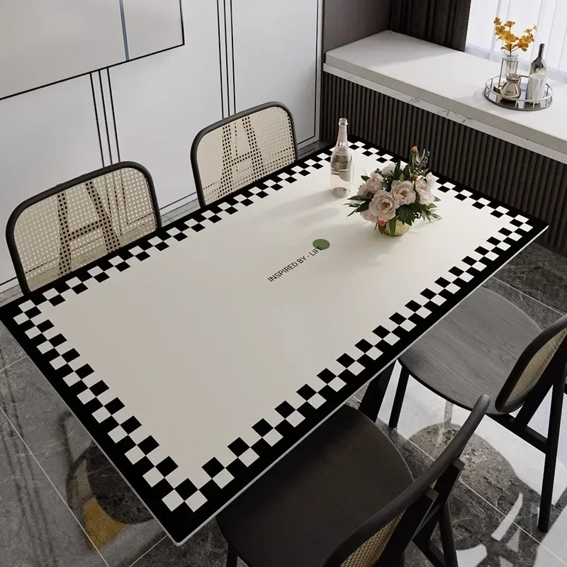 Pvc Transparent Table Cloths for Dining Taantel Antimanchas Impermeable Tela UCMN01