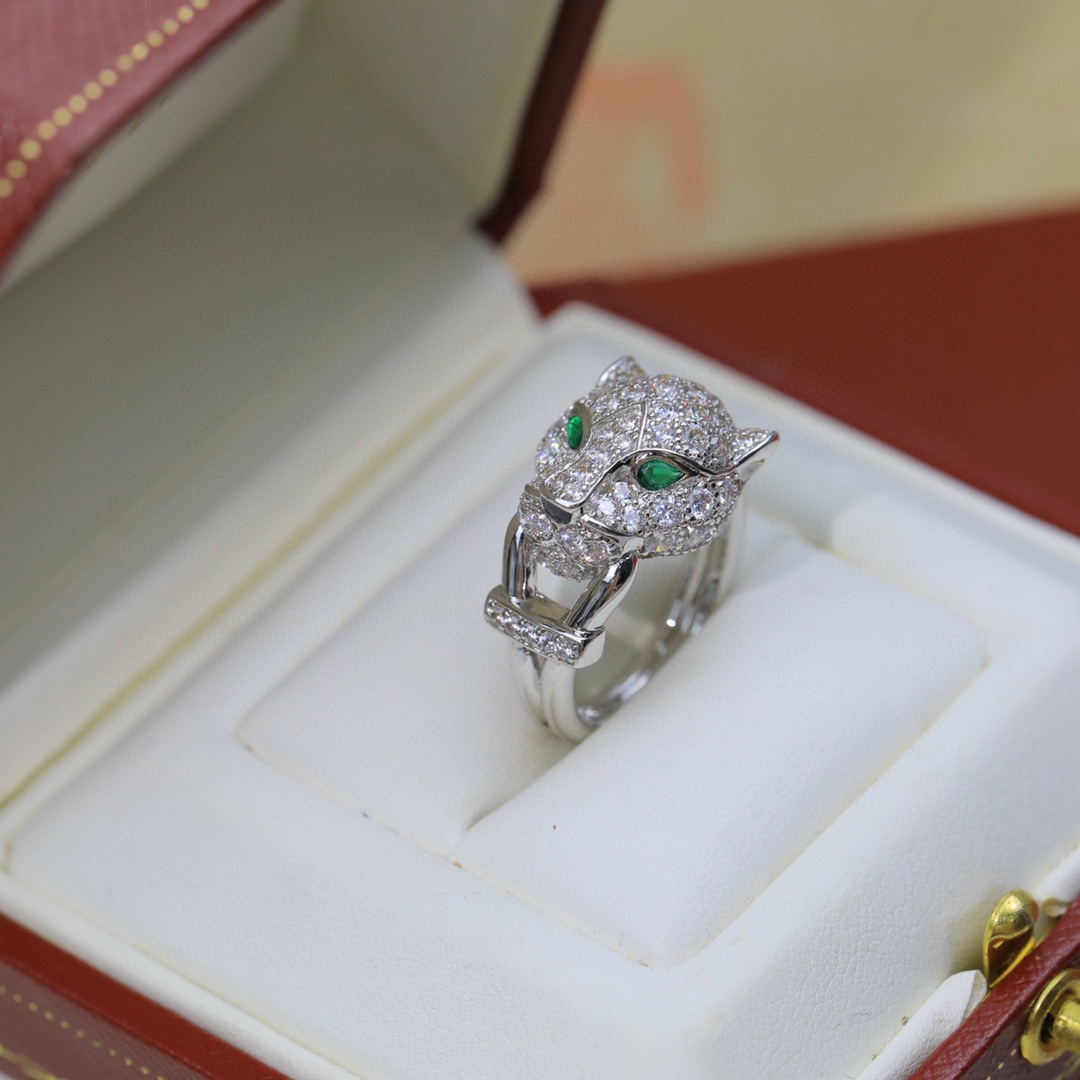 With Side Stones Three in one ring blue turquoise flowers with box women gift lady Party fashion accessories black white R250425