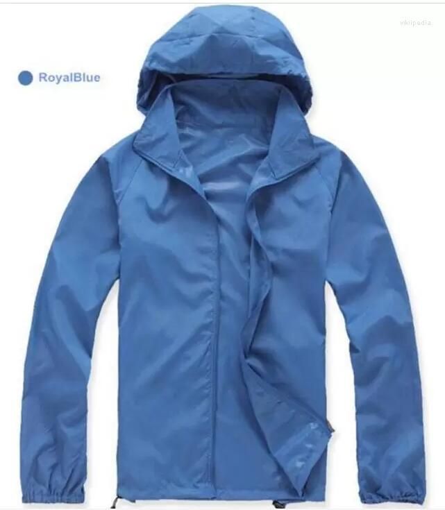 Mens Jackets 2023 Summer Womens Rain Jacket Coats Outdoor Casual Hoodies Windproof And Waterproof Sunsn Face Black Drop Delivery Appar Dhxqj