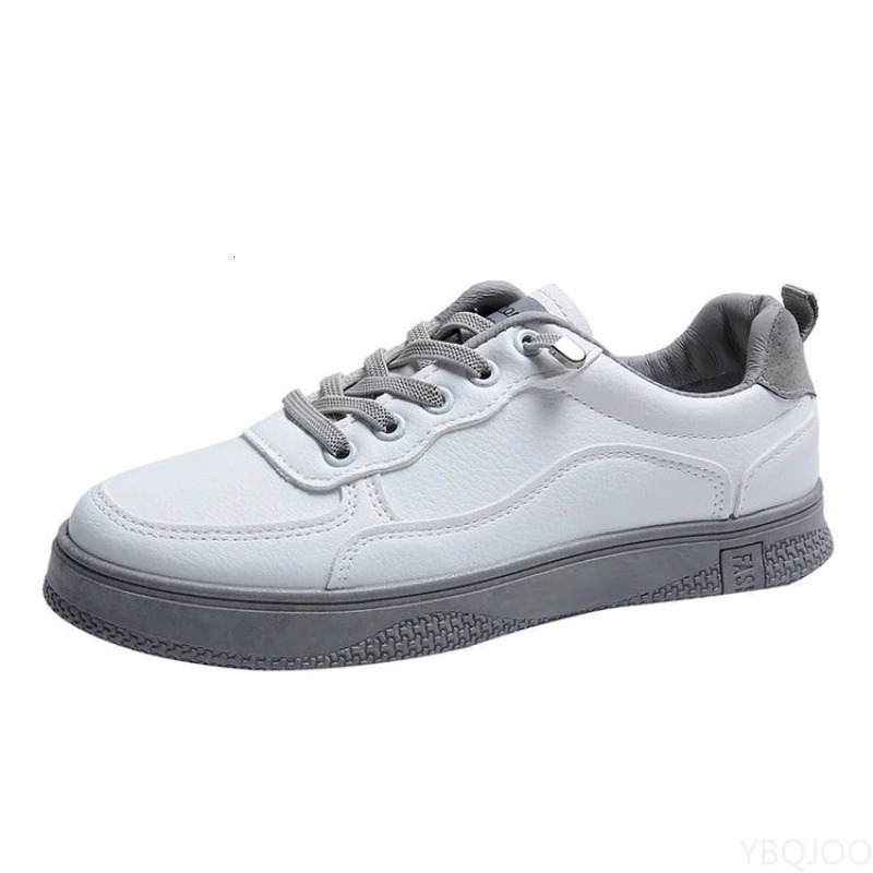 lace-up Women Comfort pu Sneakers leather Casual Shoes Woman White Sneaker Womens Flats atillas Mujer Tenis Feminino PINK 2