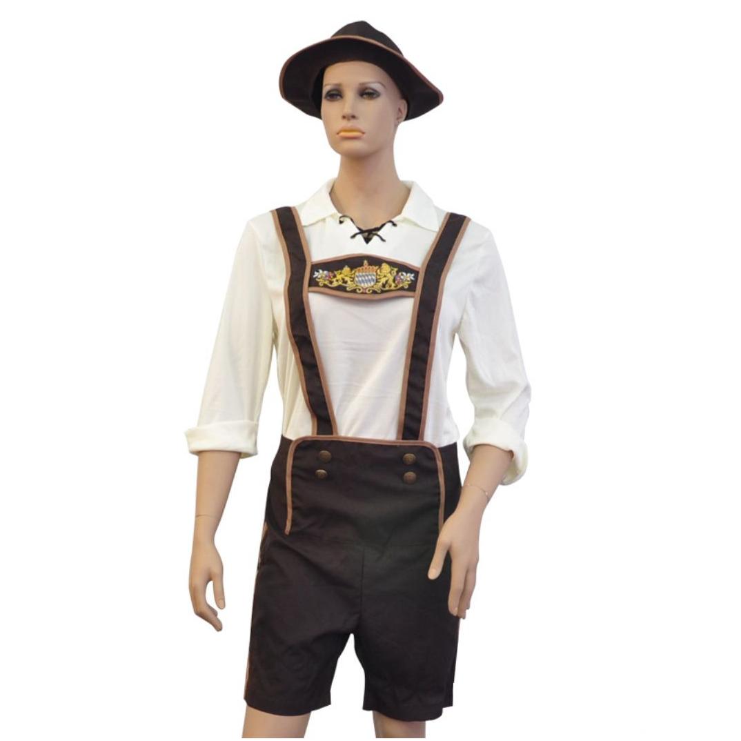 Theme Costume Oktoberfest Lederhosen Bavarian Octoberfest German Festival Beer Halloween For Men Costumes Plus Size M L Xl 2Xl1 Drop D Otz8Z