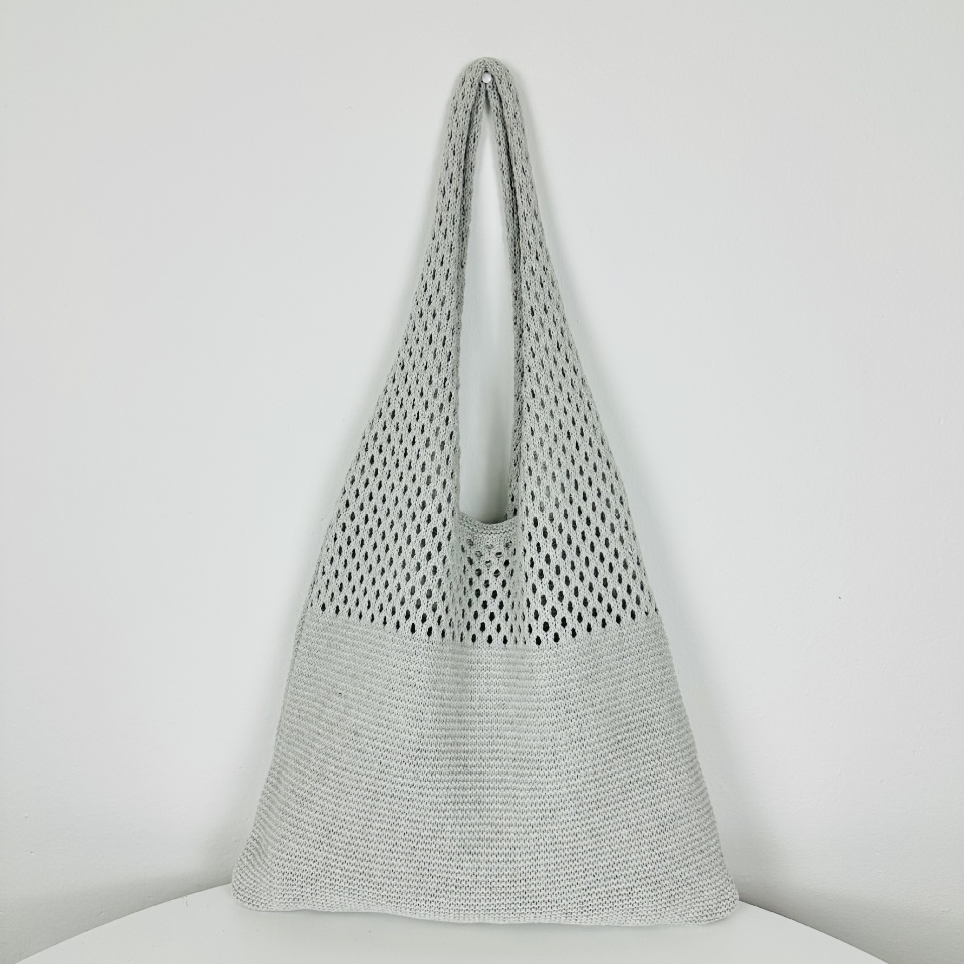 New best-selling knitted bags woven bags shoulder bags Japanese and Korean tote bags bohemian bags crossbody bags women's bags trendy