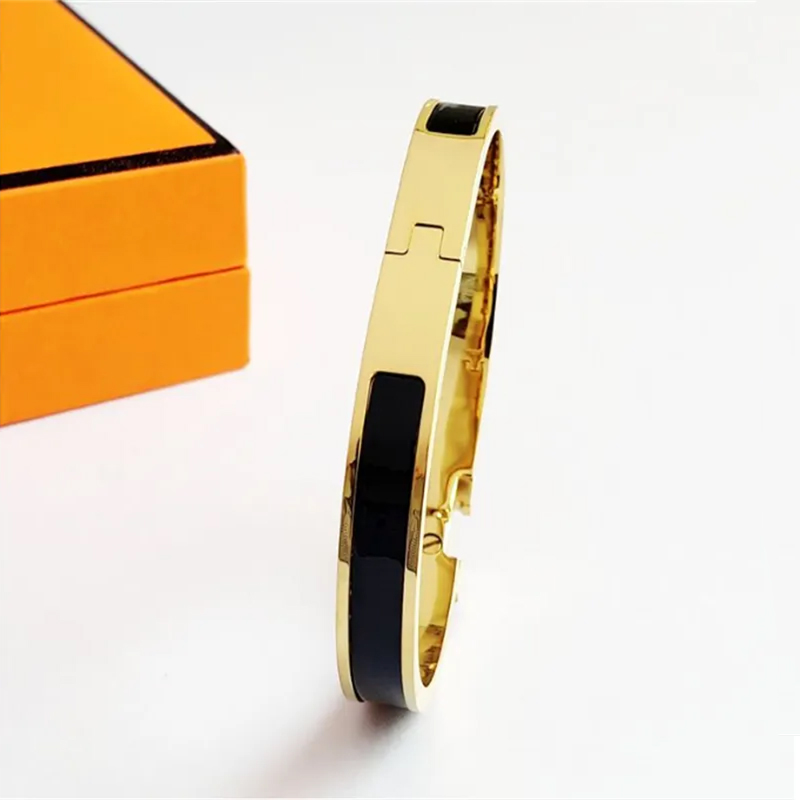 Women's Designer Bracelet High Quality Men's Bracelet Stainless Steel 8mm Width Bracelet Luxury Jewelry