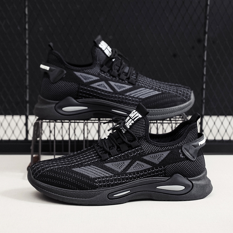 exclusive Sports new mesh student breathable fashion trend casual soft sole running shoes free shipping Lhshoe