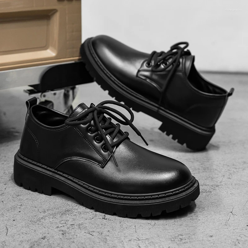Casual Shoes Tenis Mascuo Classic Style Men Sneaker Outdoor Fashion Black Designer Leather Comfortable Flats Trainers