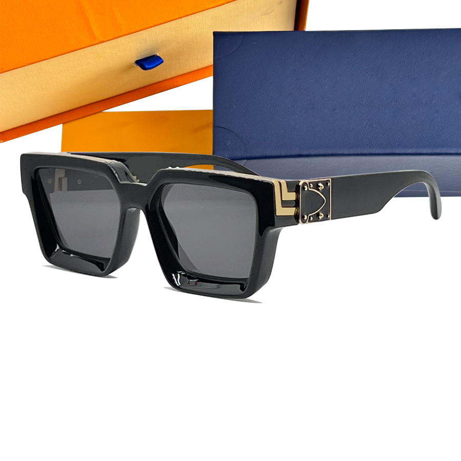 luxury hot millionaires designer sunglasses for Men woman 1165 style mens womens outdoor famous brands high top trendy shade UV400 sun glasses acetate frame sunwear