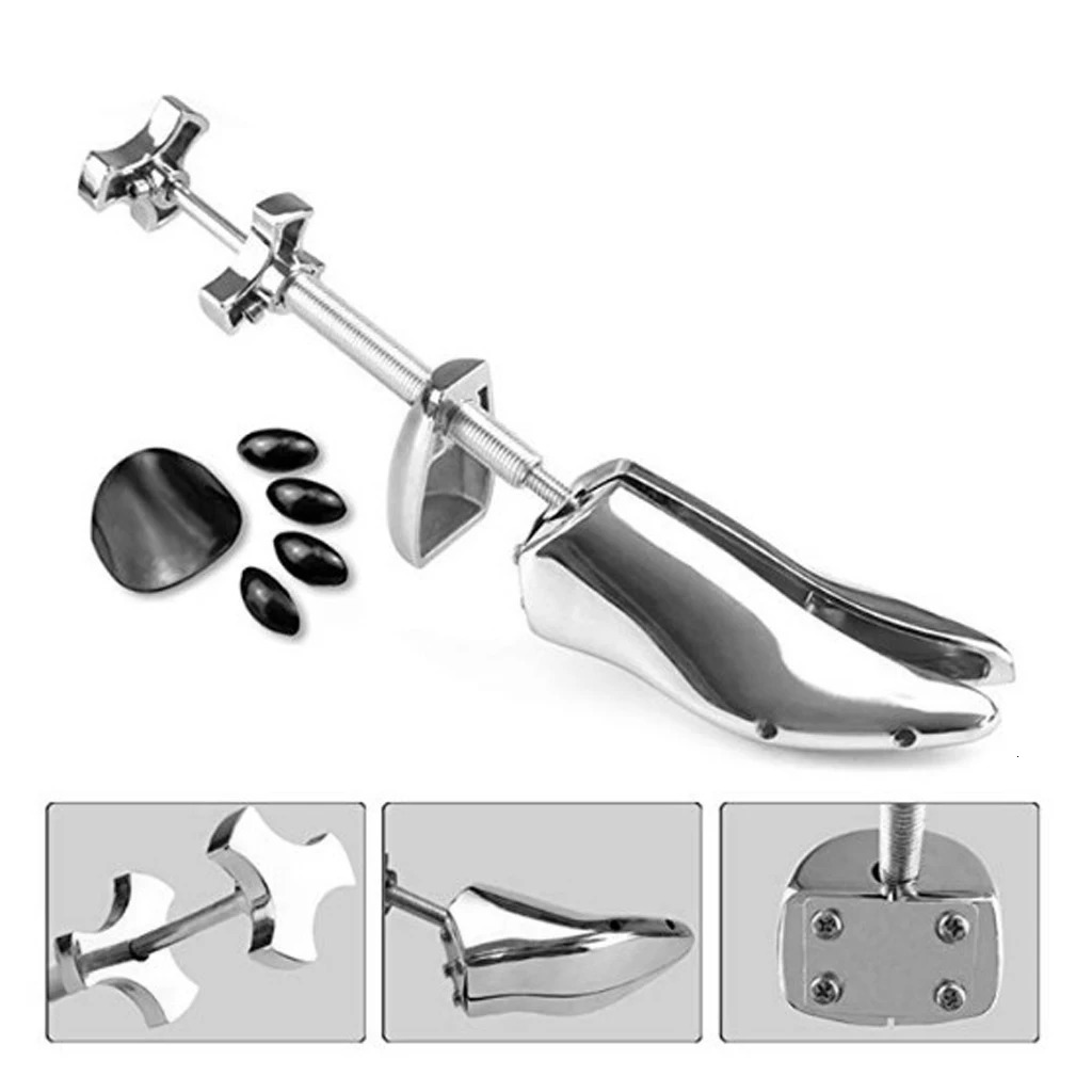 Shoe Stretcher Hight Quality Women Mens Metal Shoe Tree Stretch Width and Length Shoe Tree Size 35 45 Metal Shoes Tree Holder 240607