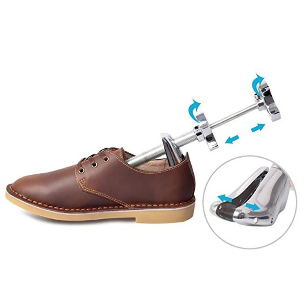 Shoe Stretcher Hight Quality Women Mens Metal Shoe Tree Stretch Width and Length Shoe Tree Size 35 45 Metal Shoes Tree Holder 240607