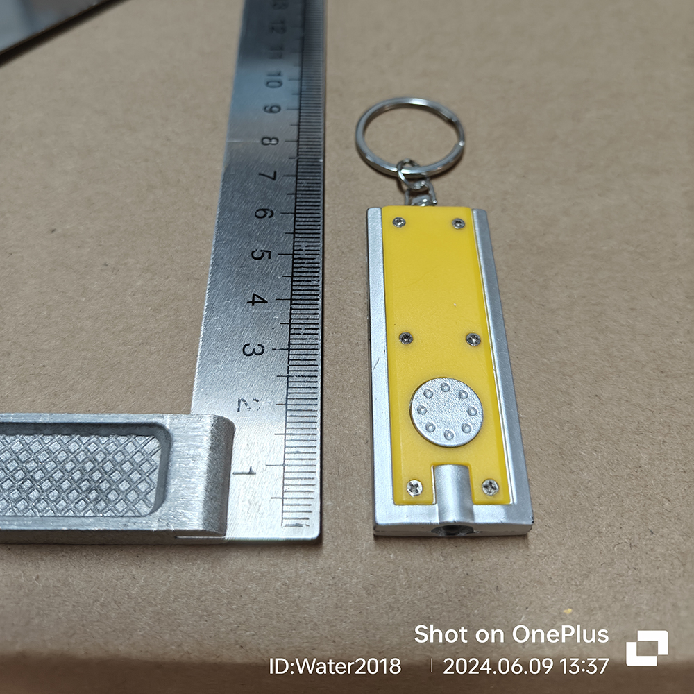 LED Keychain Light Type Key Chain Lights Keyring Creative Gifts Mini Flashlight Keychains