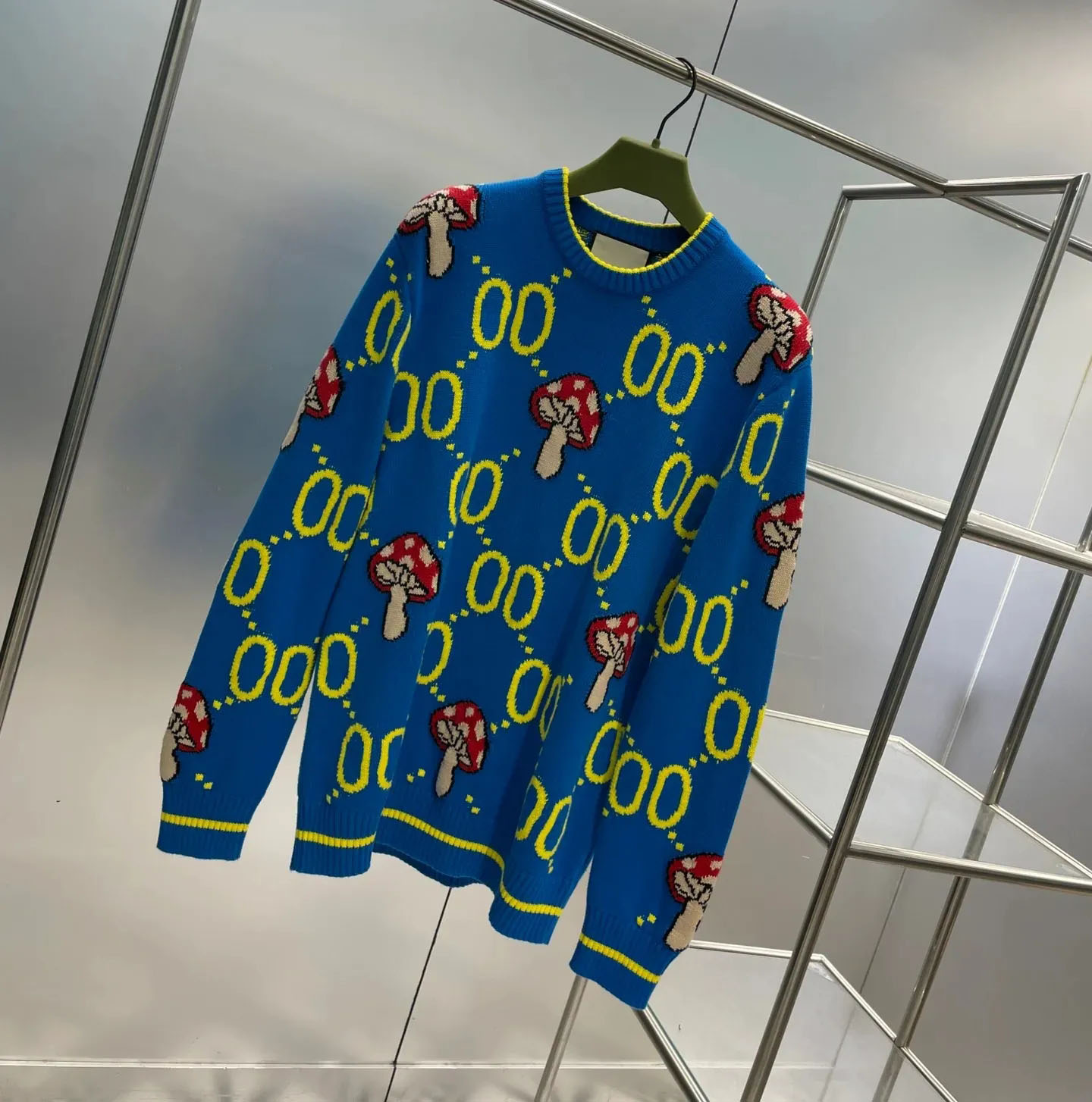 New European women's and men's clothing designers sweater retro classic luxury sportswear men's letter embroidered round neck comfortable and high-quality