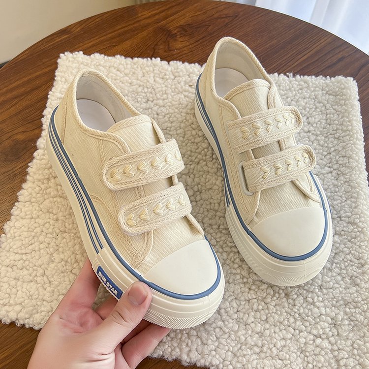 Women's Casual Shoes Canvas Thick Sole Sports Style fashion