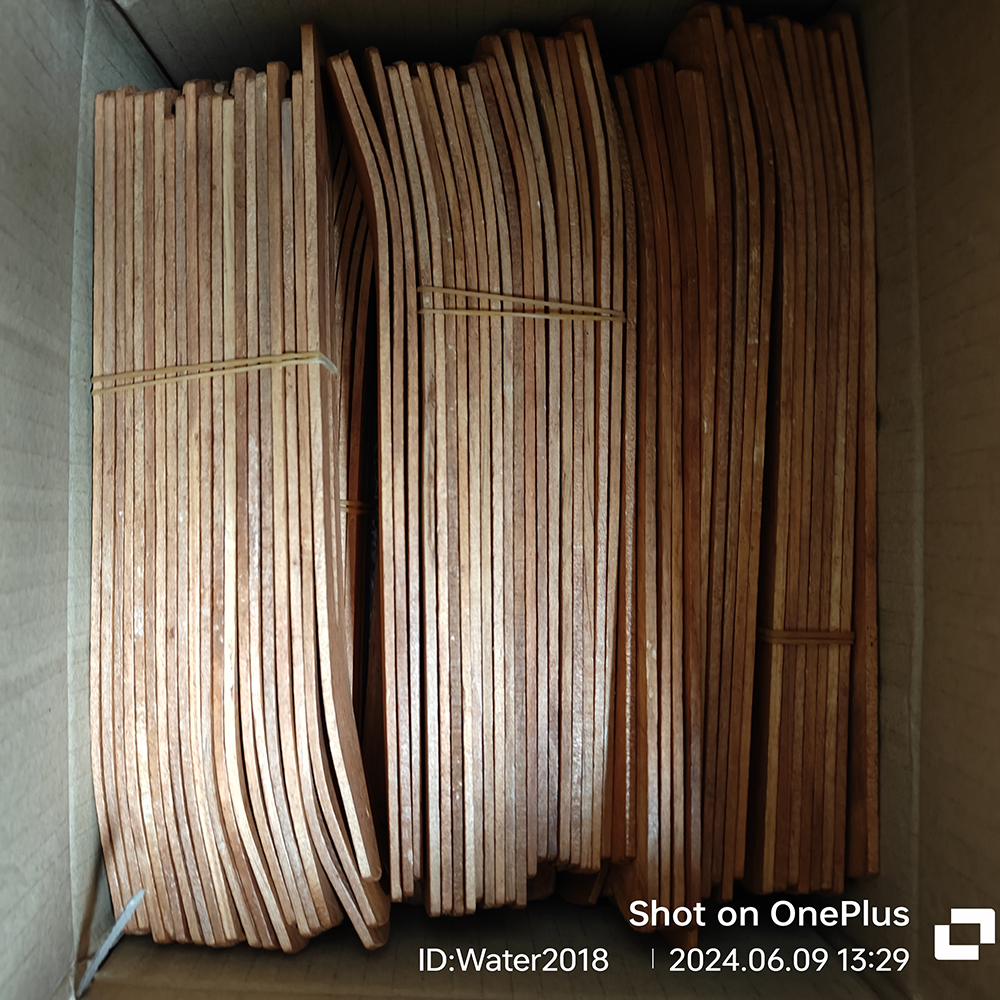 Natural Wooden Incense Stick Holder Fragrance Lamps Ash Catcher Burner Holders Home Decoration Censer Tool Pine Wood Tray 24*0.4*3.5CM