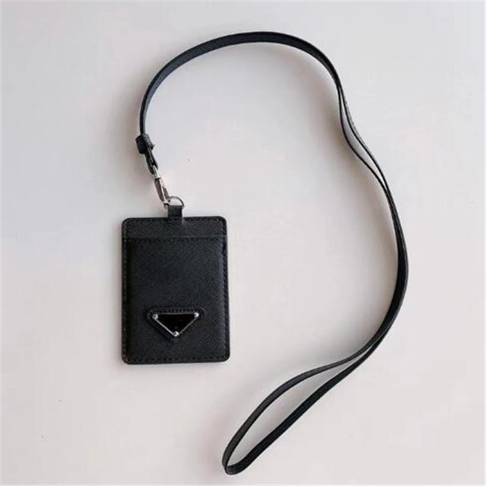 Designer Mini Wallets Coin Credit Card Holder Fashion leather Purse keyrings Hanging neck card bag certificate bags