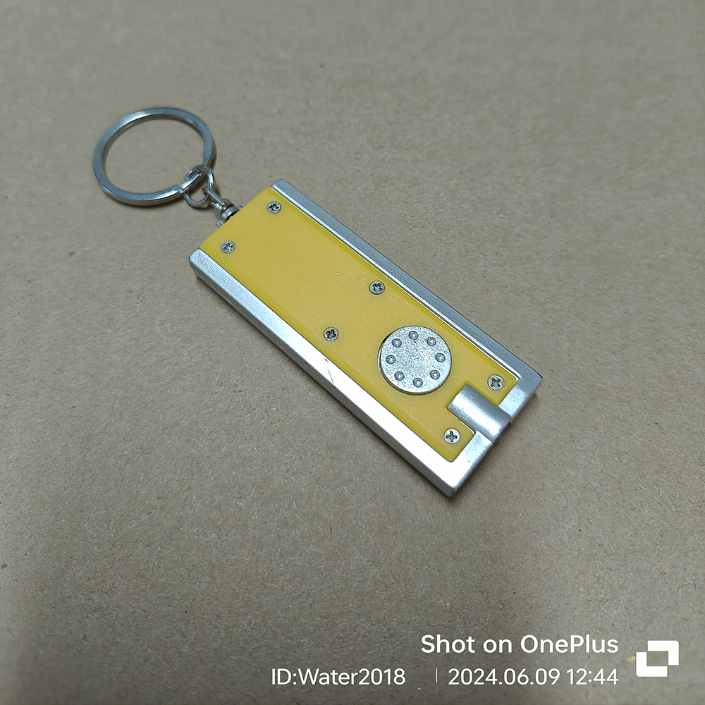 LED Keychain Light Type Key Chain Lights Keyring Creative Gifts Mini Flashlight Keychains