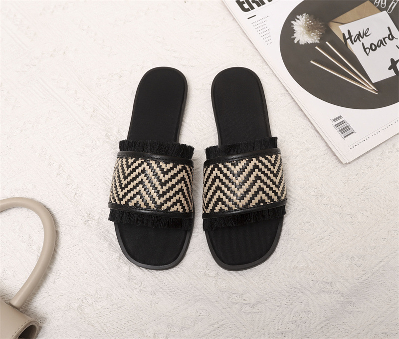 Summer Flip-ps Minimalist Pleated Slippers hot Multi-Color Sandals Women Beach Vacation Slipper
