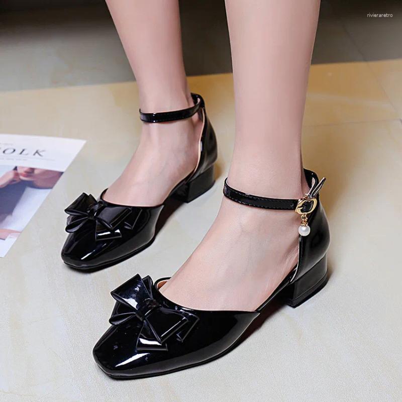 Casual Shoes Women Low High Heels Pumps Heel D'Orsay Woman Party Kitten Plus Size 33 - 40 41 42 43 44 45 46 47 48