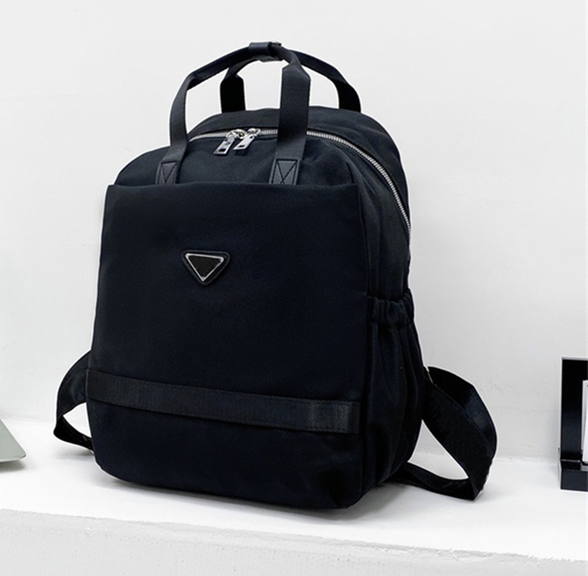 Designer Black Backpacks Handbag Fashio Satchels Nylon backpack School bag Large Capacity Interior Pockets luxury Travel Bags 007