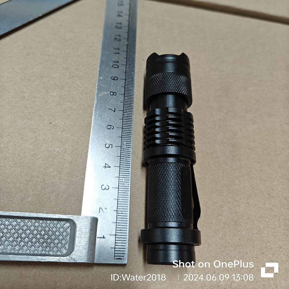 7W 300LM SK-68 3Modes Mini Q5 LED Flashlight Torch Tactical Lamp Adjustable Focus Zoomable Light 5 Colors
