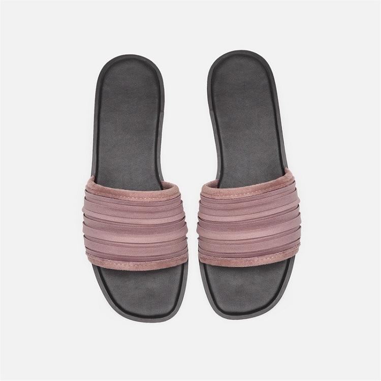 Summer Flip-ps Minimalist Pleated Slippers hot Multi-Color Sandals Women Beach Vacation Slipper