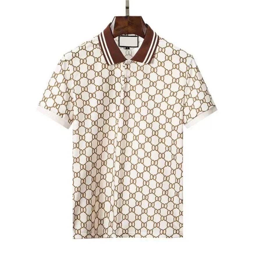 summer brand fashion luxury designer polo shirt mens casual polo fashion printed embroidered tshirt mens polo shirt size mxxxl