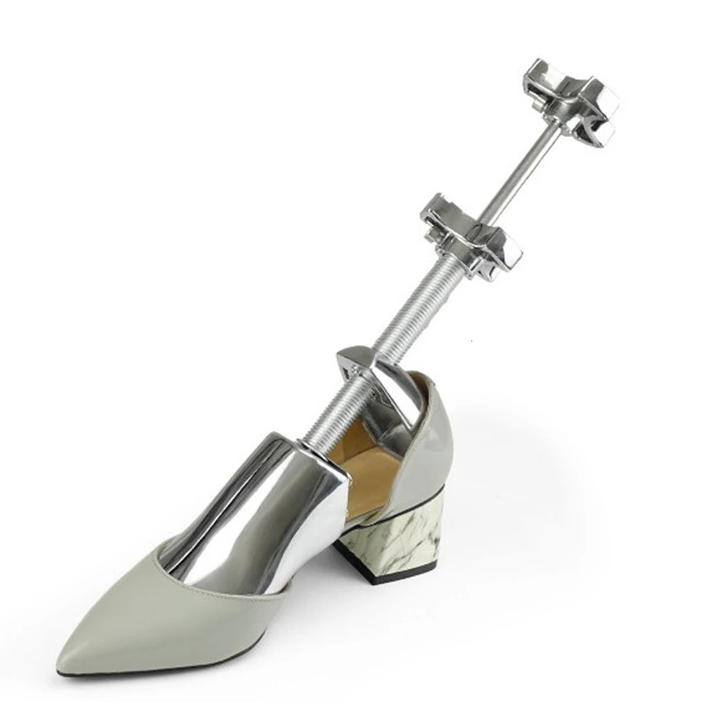 Shoe Stretcher Hight Quality Women Mens Metal Shoe Tree Stretch Width and Length Shoe Tree Size 35 45 Metal Shoes Tree Holder 240607