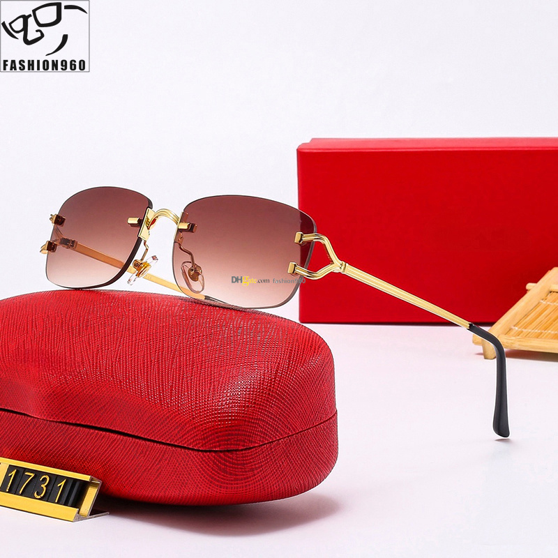 sunglasses for women desinger top quality glasses designers men with box frame square mirror Lens driving outdoor sports travel beach color changing lenses shade