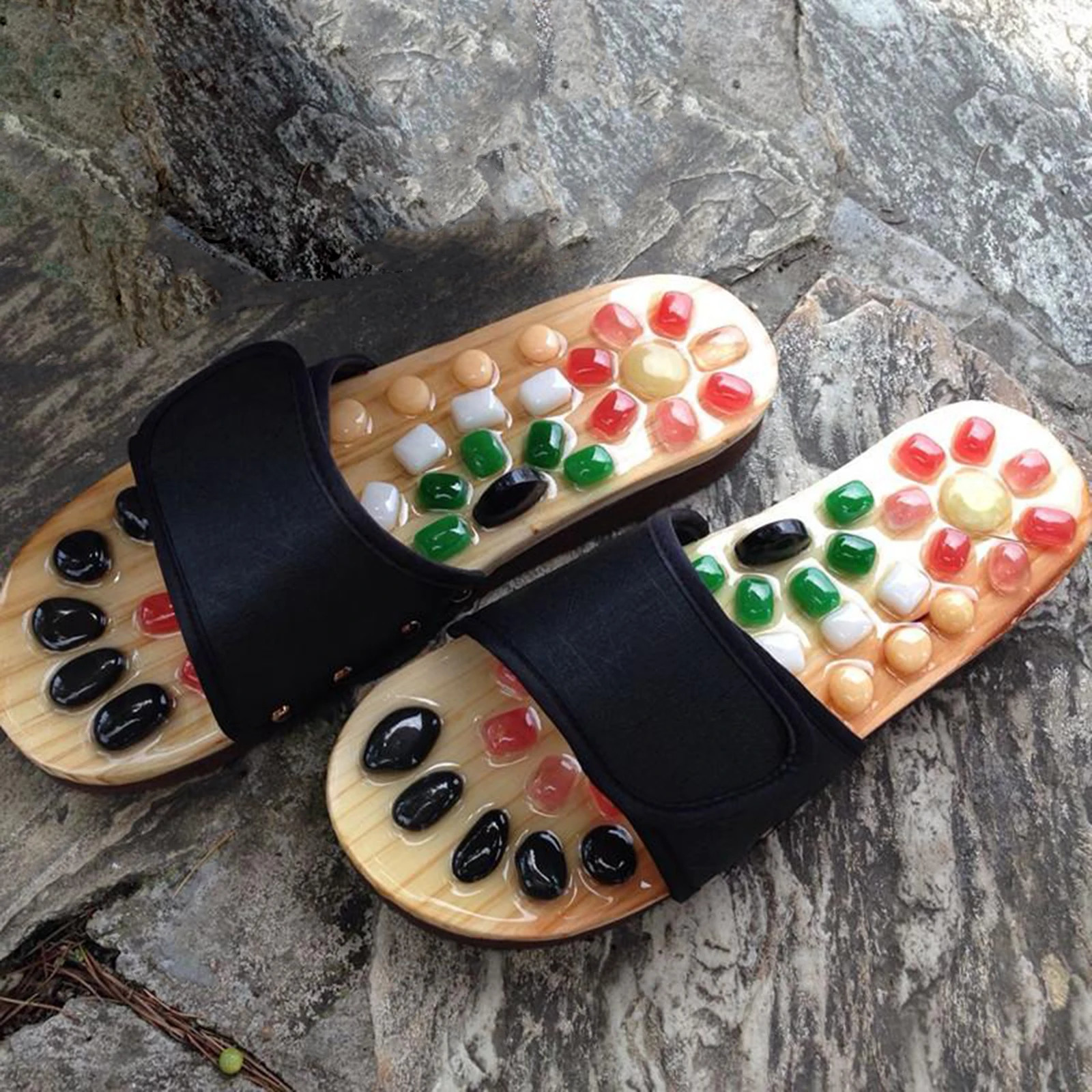 Reflexology Sandals Foot Massager Slipper Acupressure Foot Acupuncture Shoes Relaxation Tools Gifts for Men Women Elderly 240607 - view 6