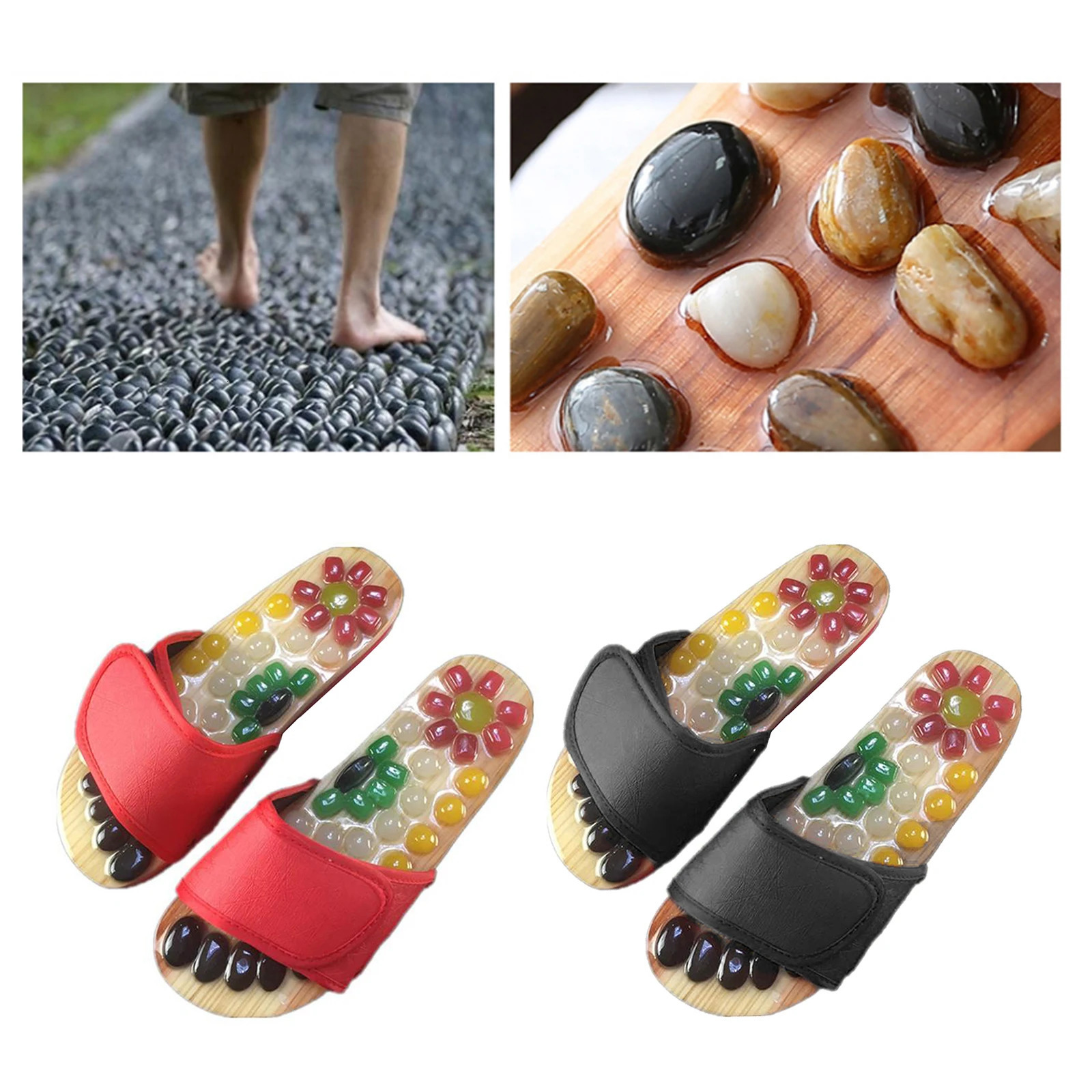 Reflexology Sandals Foot Massager Slipper Acupressure Foot Acupuncture Shoes Relaxation Tools Gifts for Men Women Elderly 240607 - view 4
