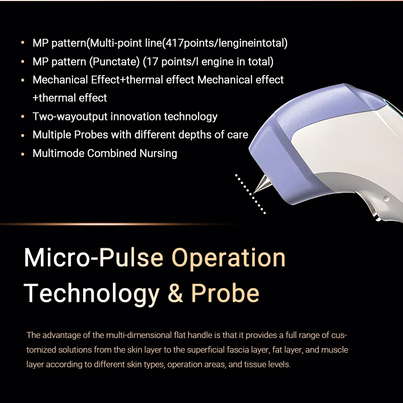 Newest 3D 12D HIFU Machine High Intensity Focused Ultrasound for HIFU Face Lifting Skin Tightening Body Slimming 3 Handles