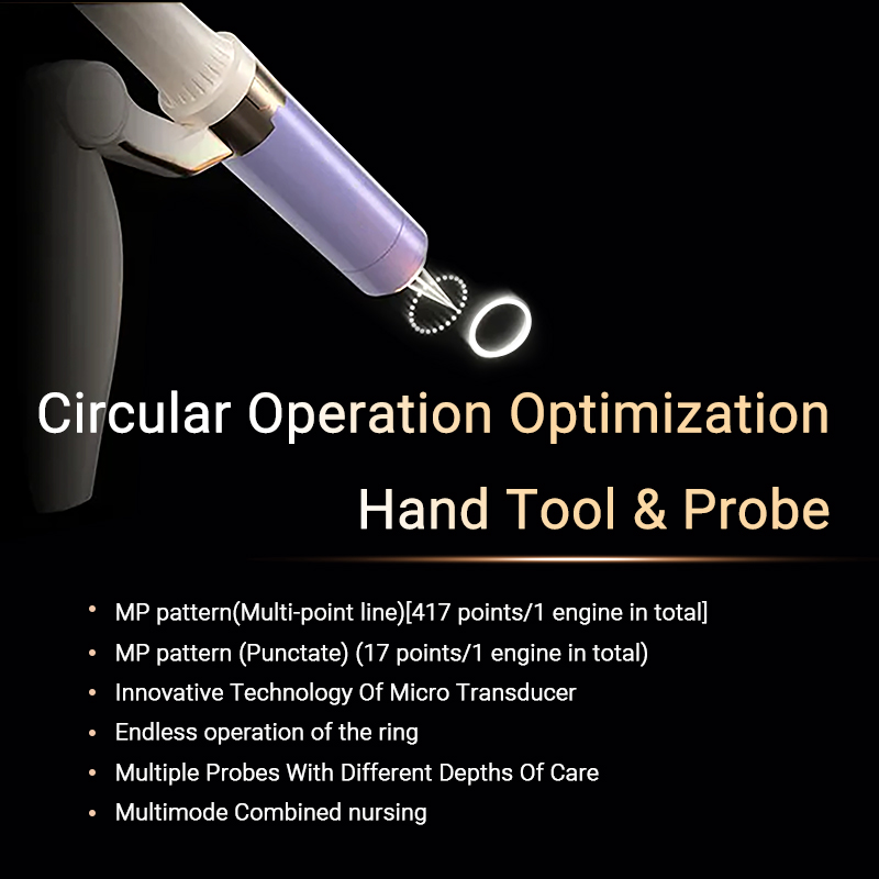 Newest 3D 12D HIFU Machine High Intensity Focused Ultrasound for HIFU Face Lifting Skin Tightening Body Slimming 3 Handles