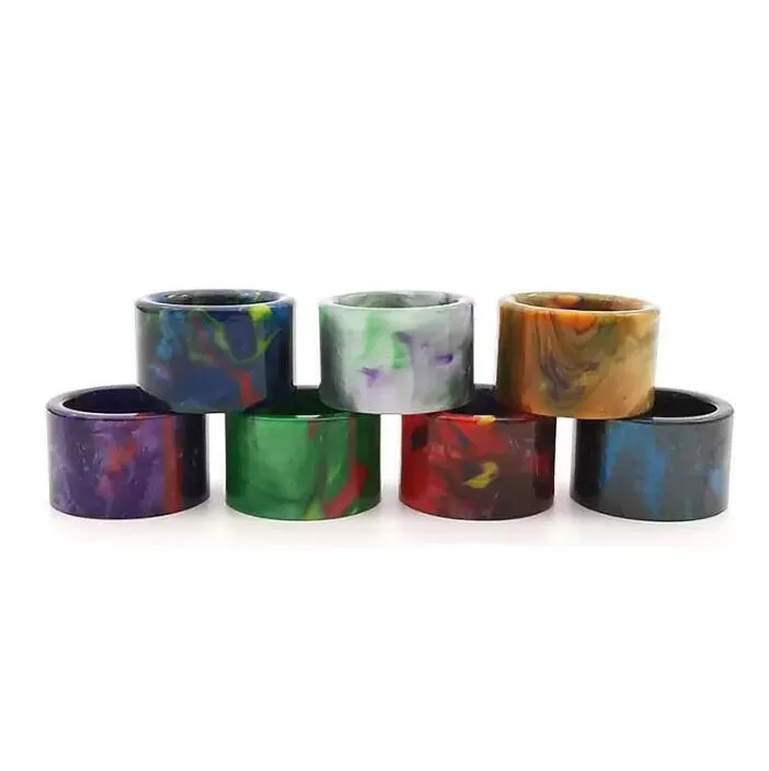 Resin Drip Tips For TFV16 King Sub Ohm 9ML TANK Replacement Drip Tip Mixed Color LL