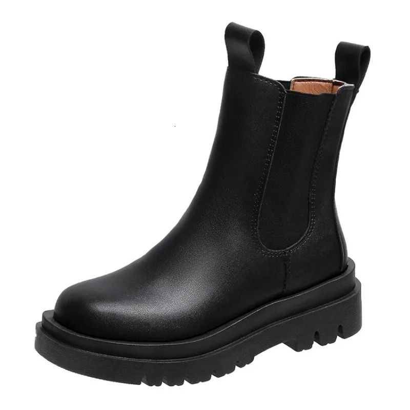 Thicken Winter Knight Boots Women Knee High Long Square Heel Boots Retro Thick Motorcycle Boots Black White Botas Mujer 240611