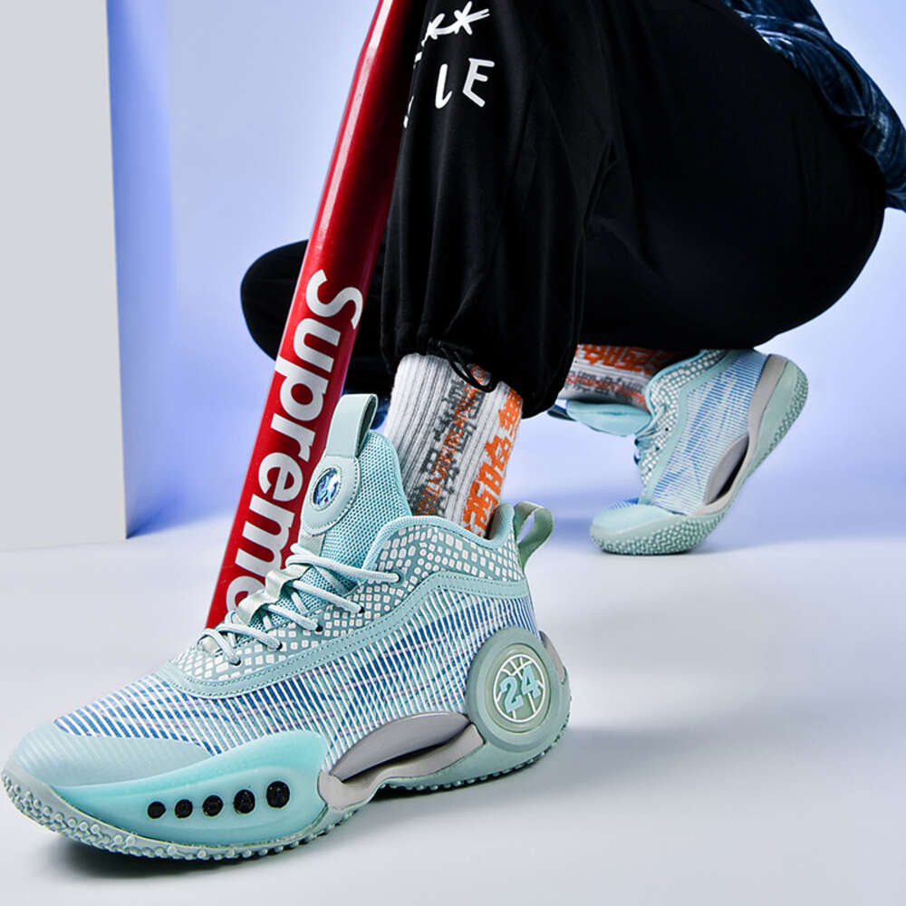 High quality fashionable Zapatos De Baloncesto sneakers non slip couple breathable men's basketball sports shoes