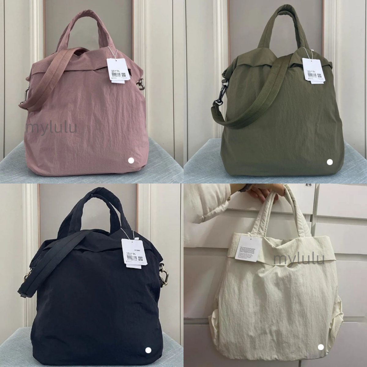 yoga handbag bag tote bag sports fitness bag female wet waterproof medium luggage bag short travel bag 18L high quality with brand