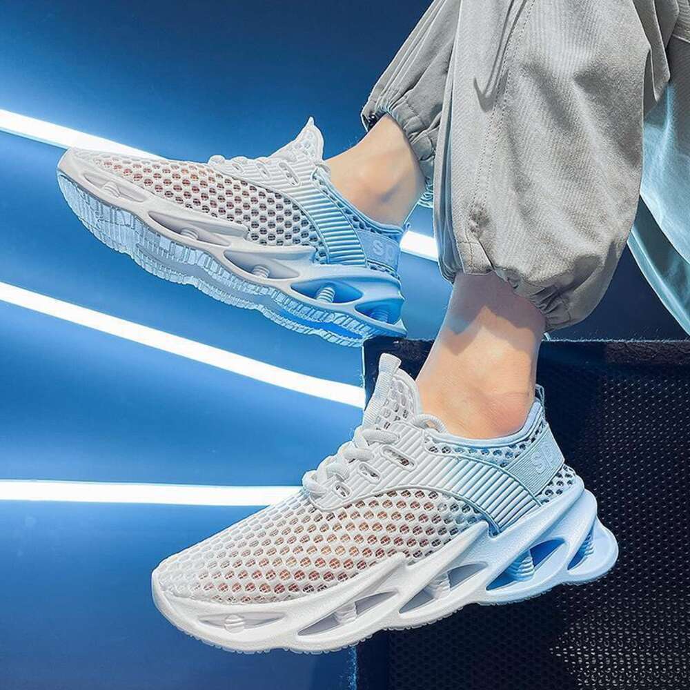Special Design Widely Used Custom Outdoor Men Zapatos Para Correr Sports Running Shoes Thin mesh color changing dad shoes