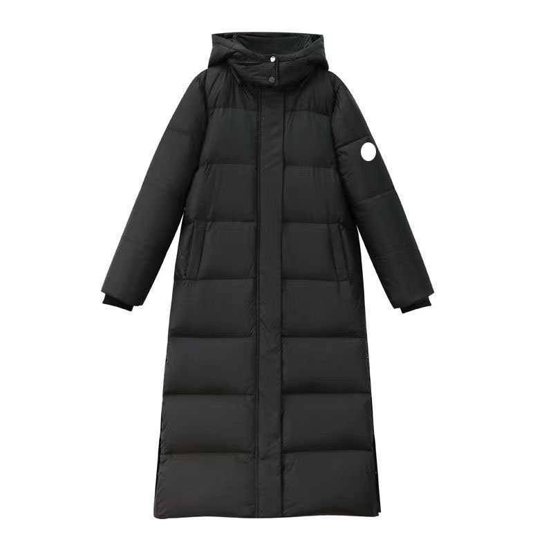 Moncleatpuffersjacket Womans Down Coats Long Jackets Fur Trench Puffy Downs Jacket Classic Woman Hood Slim Windbreaker Warm Down Coats 5Cb S251127