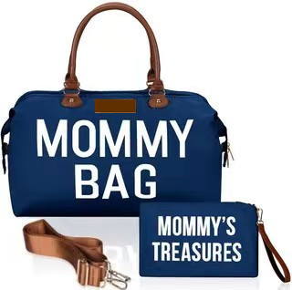 New Arrival Totes Bag for Moms on the Go - Large Capacity Baby Diaper Bag with Bottle Warmer and Portable Changing Pad