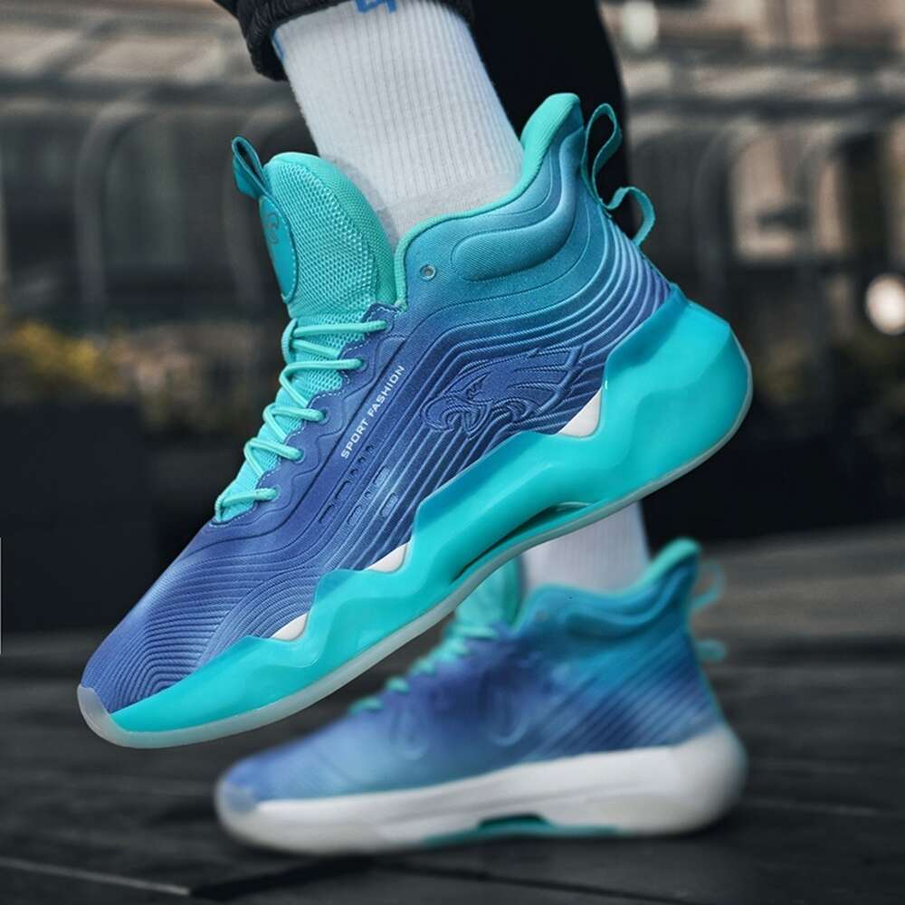 High Quality Fashion Breathable Sneakers Men Women Anti-slip Outdoor Sports Basketball Shoes